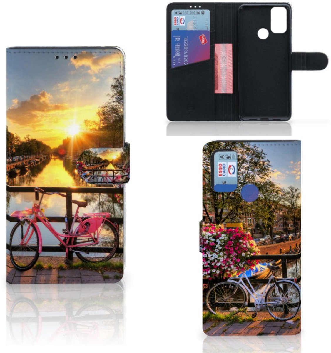 Alcatel 1S (2021) Flip Cover Amsterdamse Grachten
