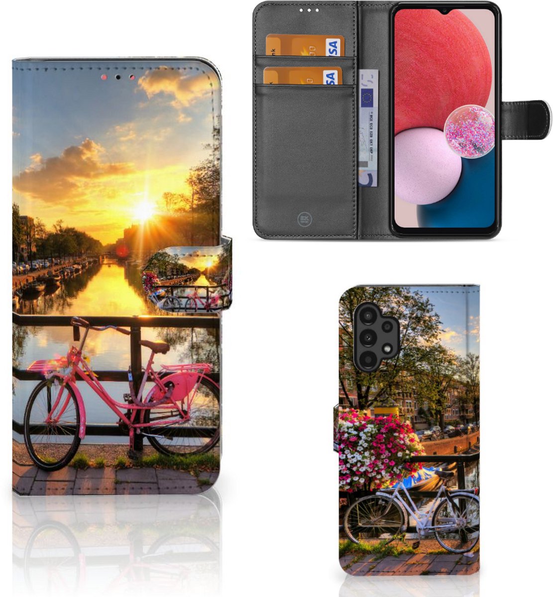 Samsung Galaxy A13 (4G) Flip Cover Amsterdamse Grachten