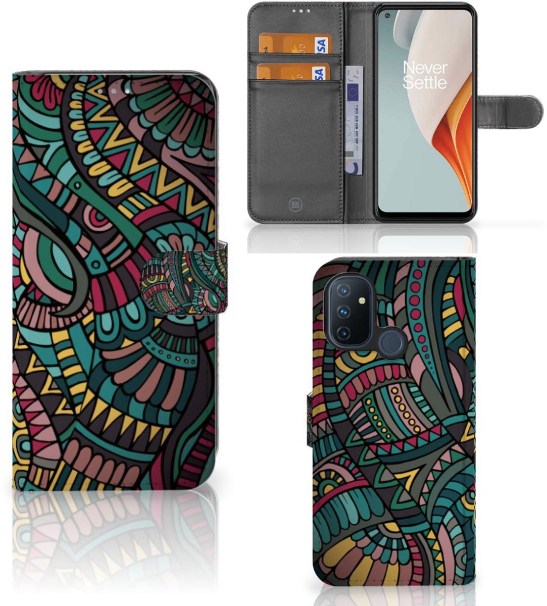OnePlus Nord N100 Telefoon Hoesje Aztec