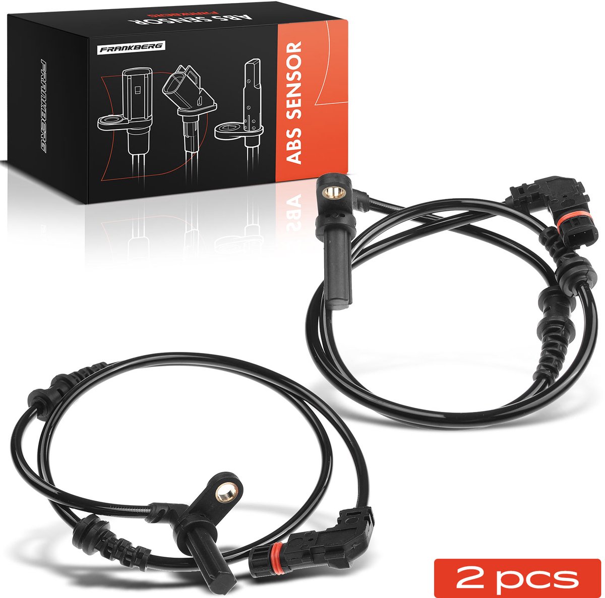 Frankberg 2x ABS Sensor Vooras voor Mercedes-Benz E-Klasse W212