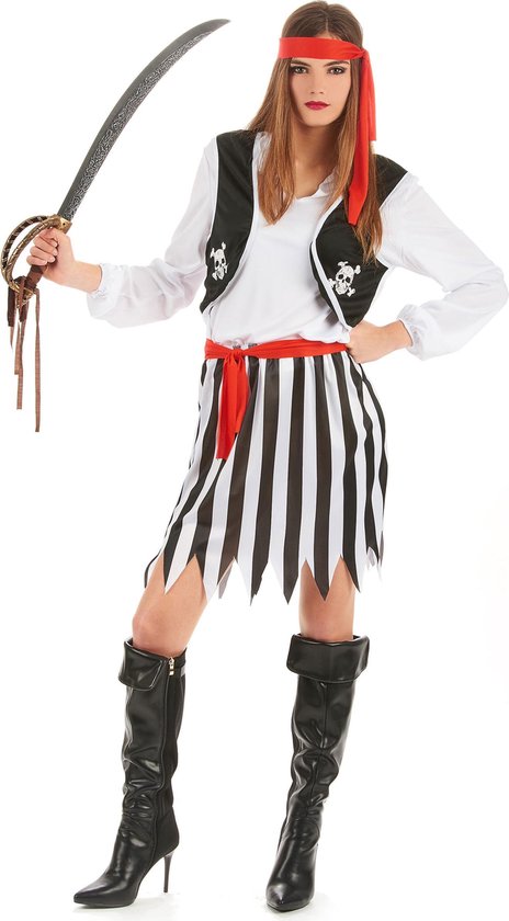 "Piraten pak voor dames - Verkleedkleding - Medium"