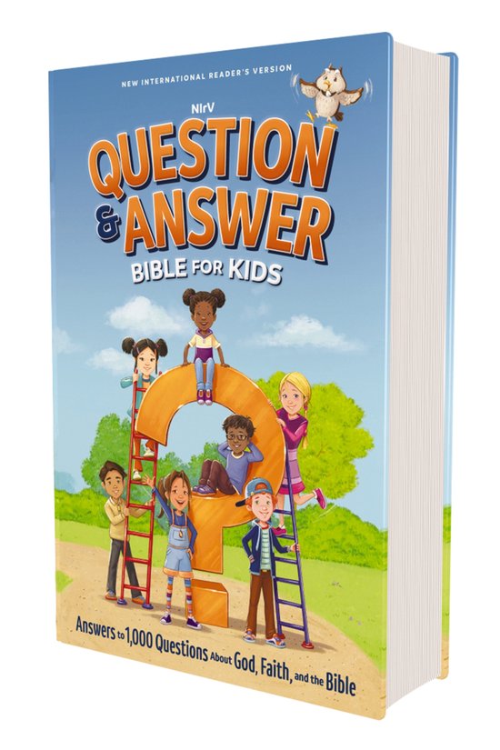NIrV, Question and Answer Bible for Kids, Hardcover, Comfort ... - cover