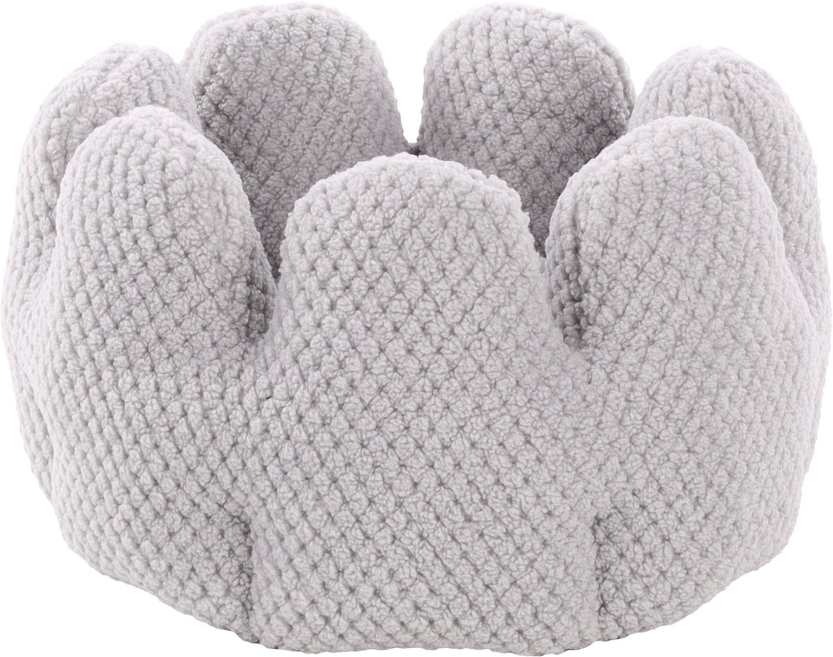 Slaapplaats Jacquard Rond Grijs