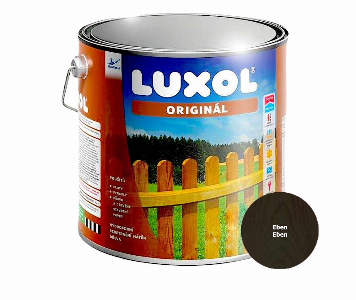 Luxol Origineel 2,5l, 0099 Ebbenhout