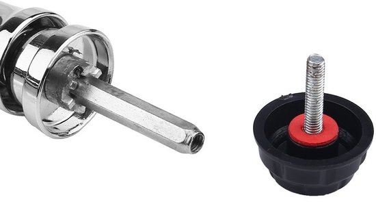 aladdien - Fishing Reel - Vervangingshandvat - Metaal - Rood - Baitcasting Handle - Geschikt voor series 2000/3000/4000/5000/6000 - Kleur opties: go.. van Aladdien — afbeelding 5
