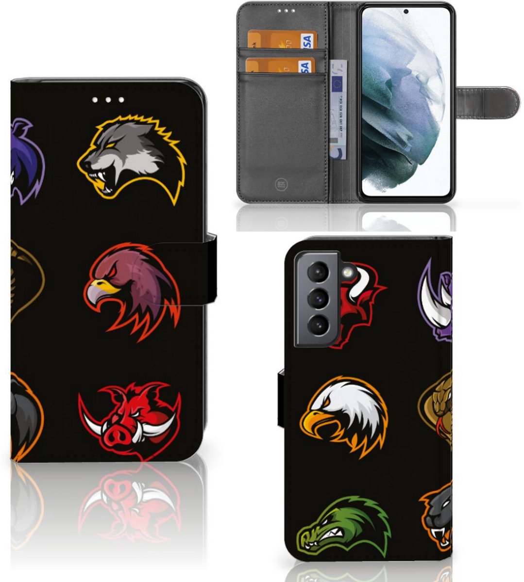 Samsung Galaxy S21 FE Leuk Hoesje Cartoon