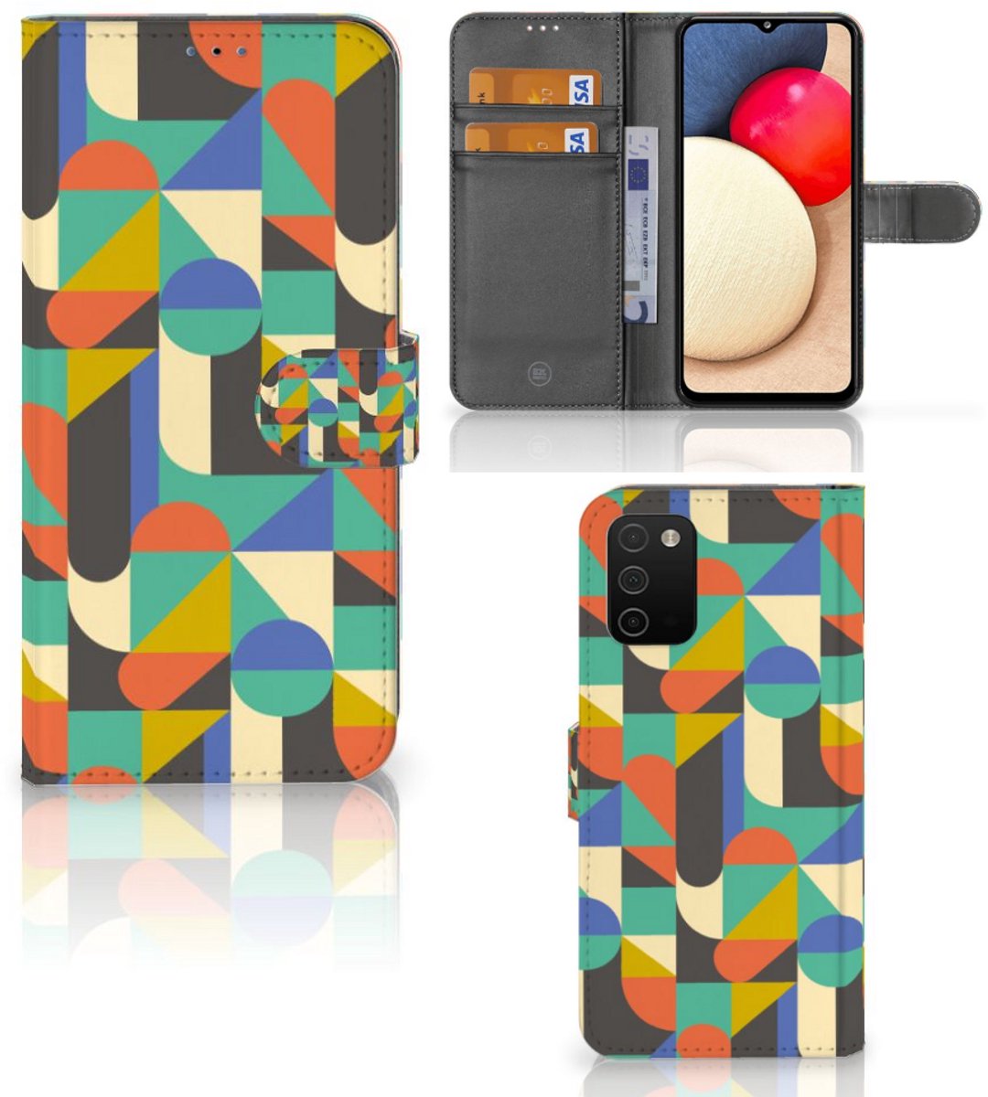 Samsung Galaxy A03s Telefoon Hoesje Funky Retro