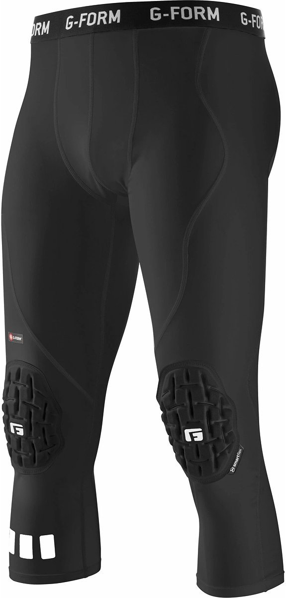 G-Form Pro 3/4 Compressie Broek Met Pads Heren - Zwart | Maat: XS
