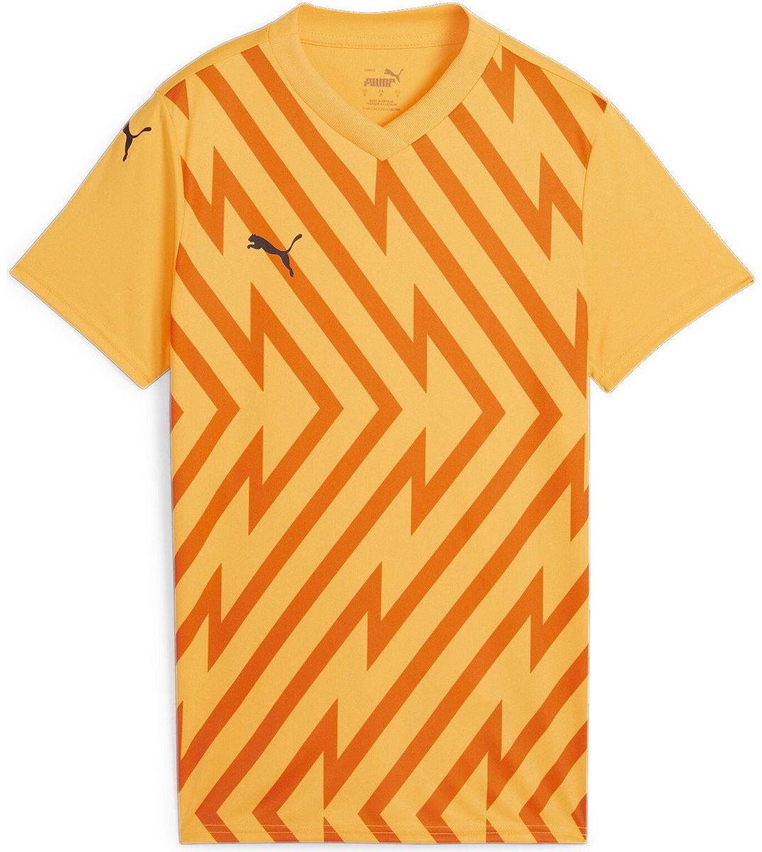 Puma Teamglory Shirt Korte Mouw Dames - Sunflower | Maat: L