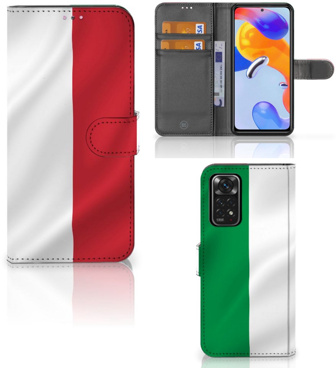 Boekhoesje voor Xiaomi Redmi Note 11 Pro 5G/4G Bookstyle Case Italië