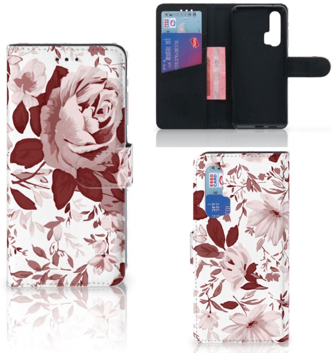 Hoesje Honor 20 Pro Watercolor Flowers
