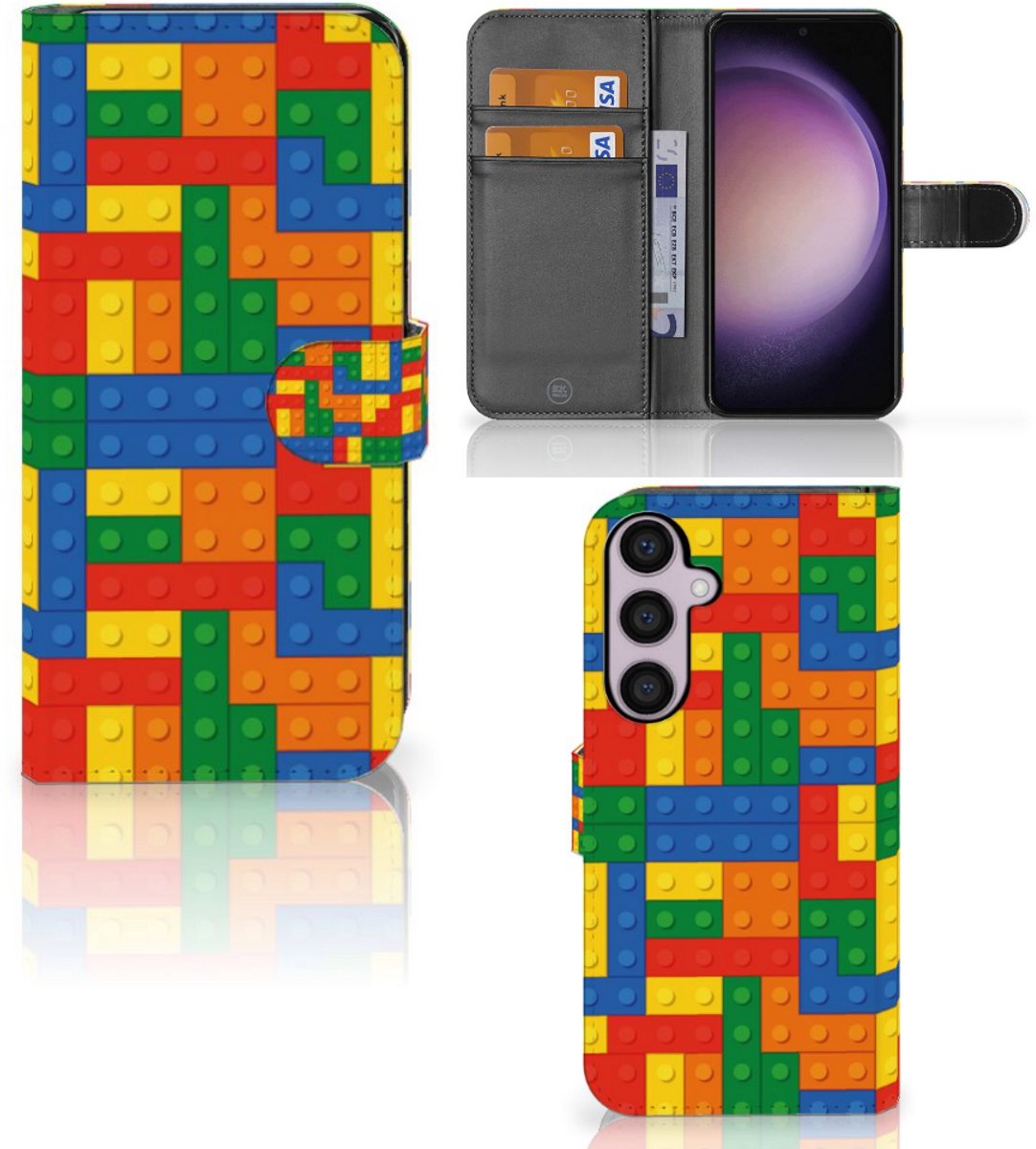 Samsung Galaxy S24 Plus Telefoon Hoesje Blokken