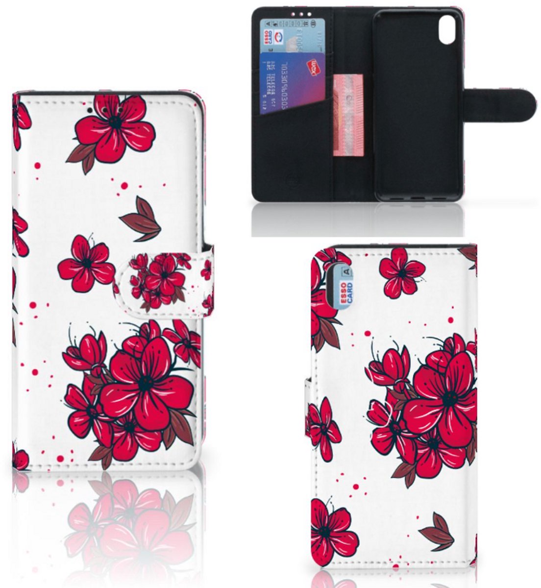 Xiaomi Redmi 7A Hoesje Blossom Red