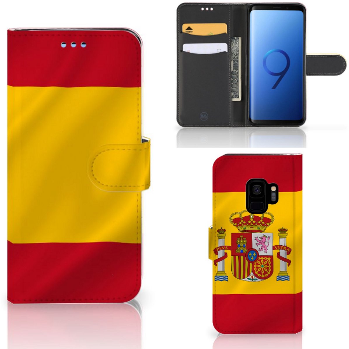 Samsung Galaxy S9 Bookstyle Case Spanje
