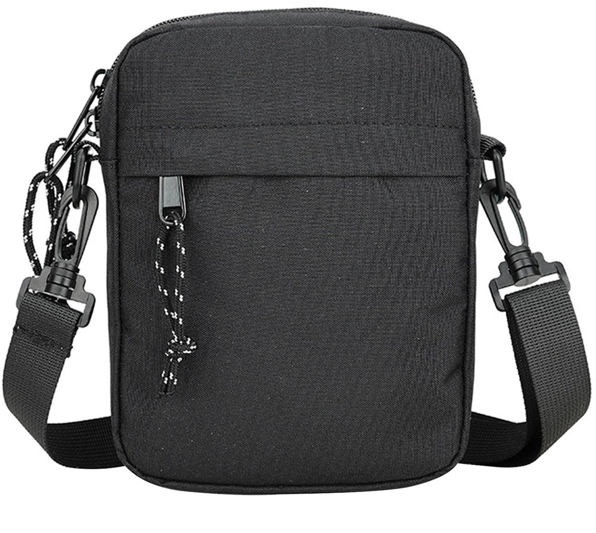 Cosensi - Schoudertas - Mini Telefoon Tas - Comfortabele Messenger Bag - Zwart - Ideaal voor Sport en Reizen - Geschikt voor Volwassenen