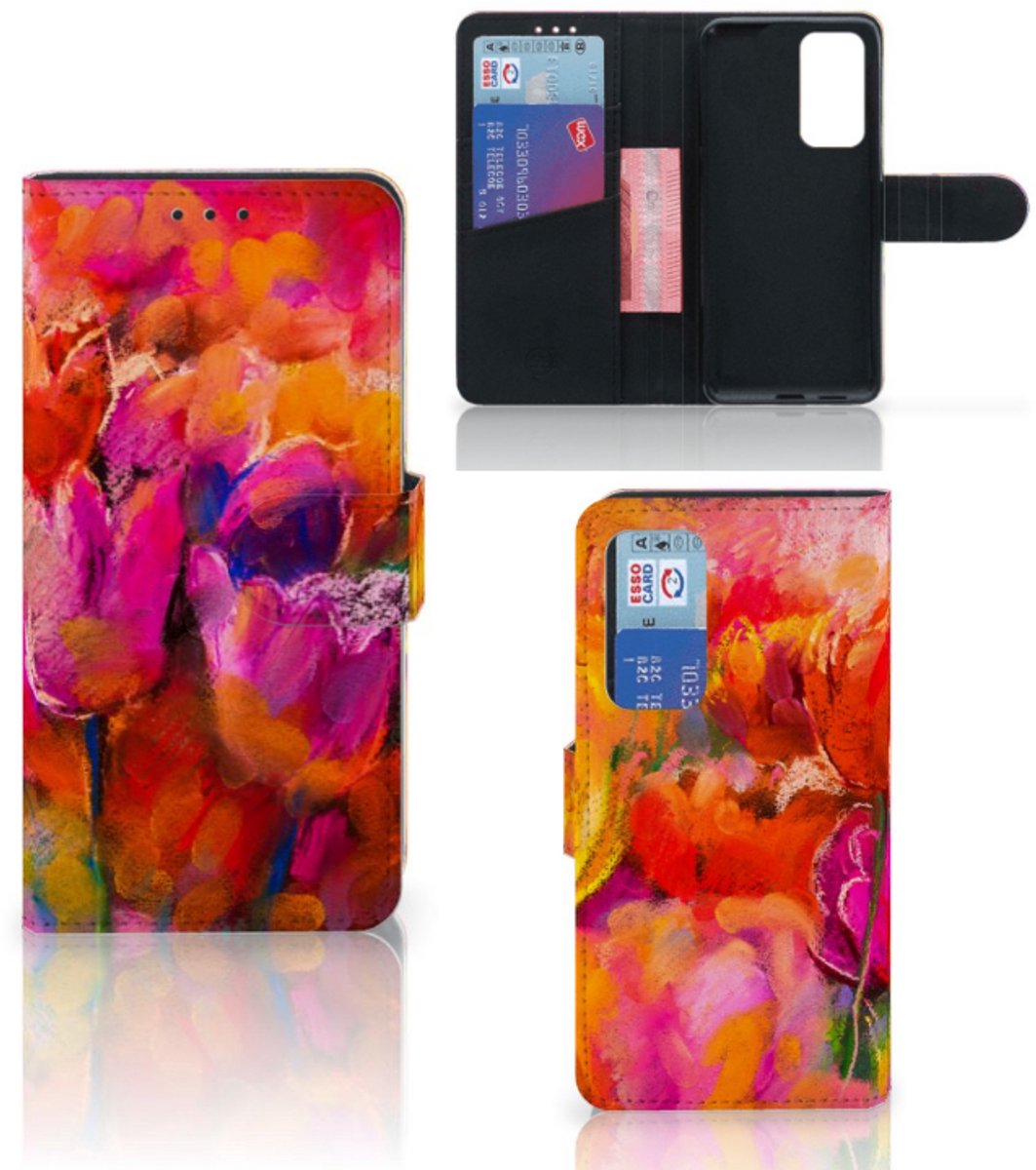 Hoesje Huawei P40 Tulips