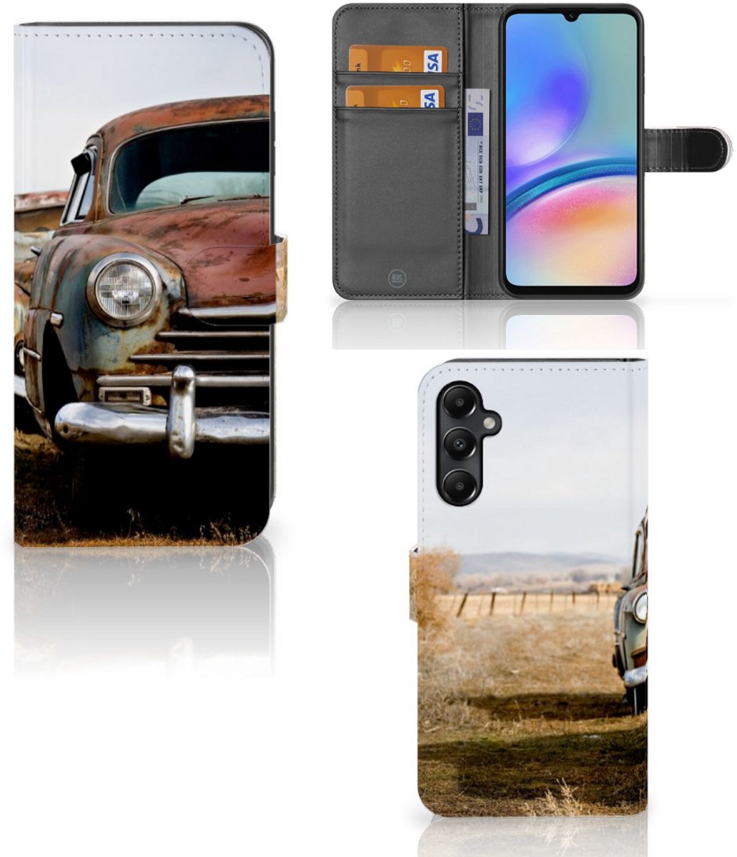 Samsung Galaxy A05s Telefoonhoesje met foto Vintage Auto