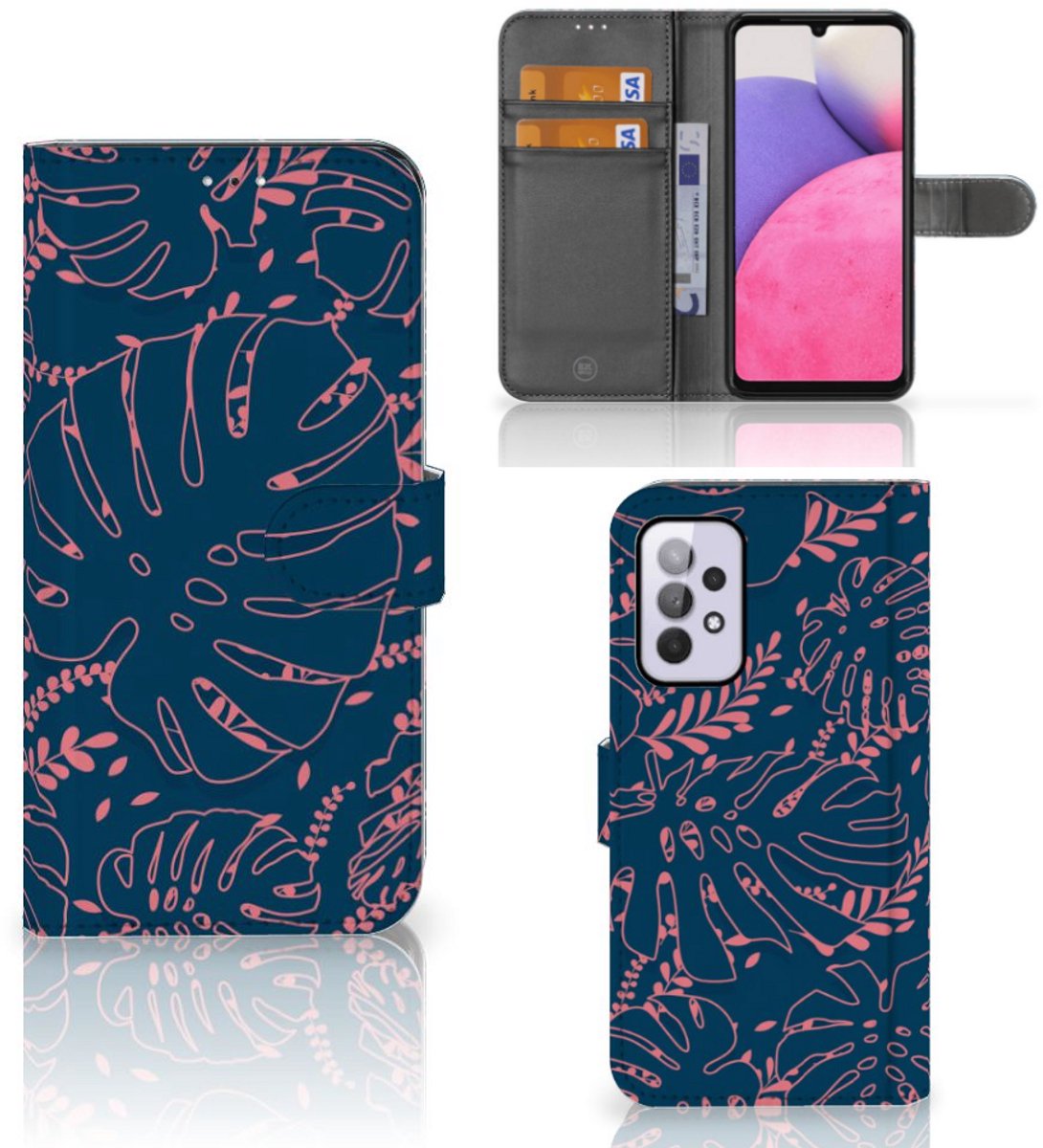 Samsung Galaxy A33 5G Hoesje Palm Leaves