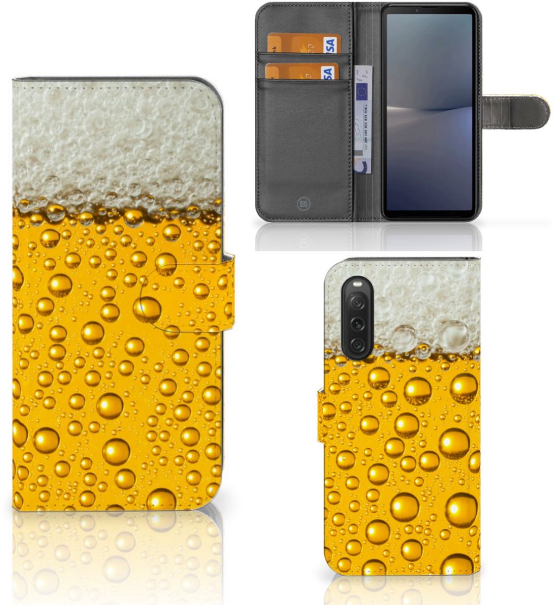 Sony Xperia 10 V Book Cover Bier