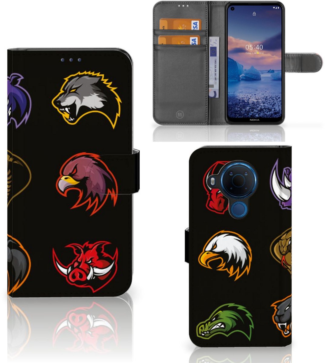 Nokia 5.4 Leuk Hoesje Cartoon