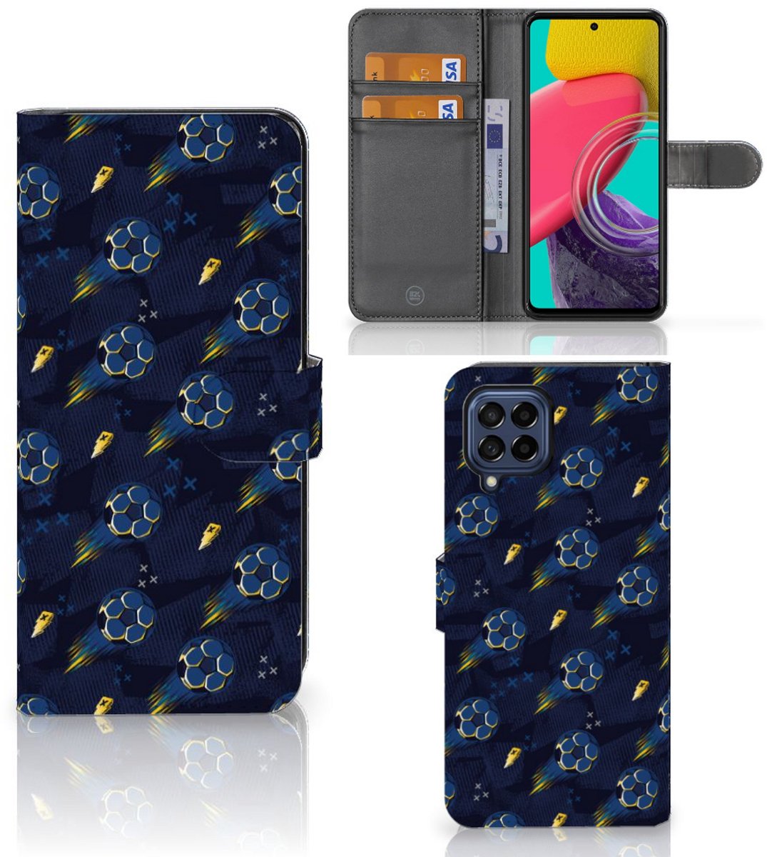 Telefoon Hoesje voor Samsung Galaxy M53 Voetbal
