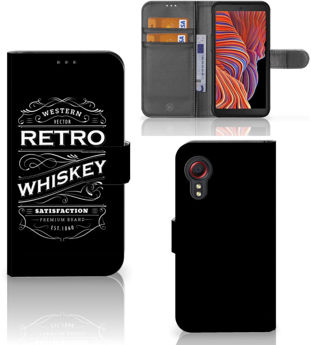Samsung Galaxy Xcover 5 Book Cover Whiskey