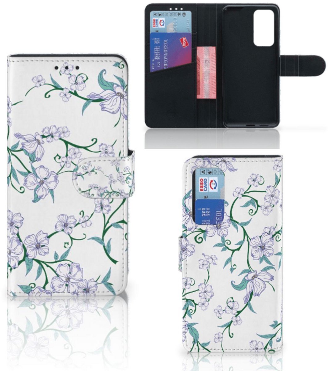 Huawei P40 Uniek Hoesje Blossom White