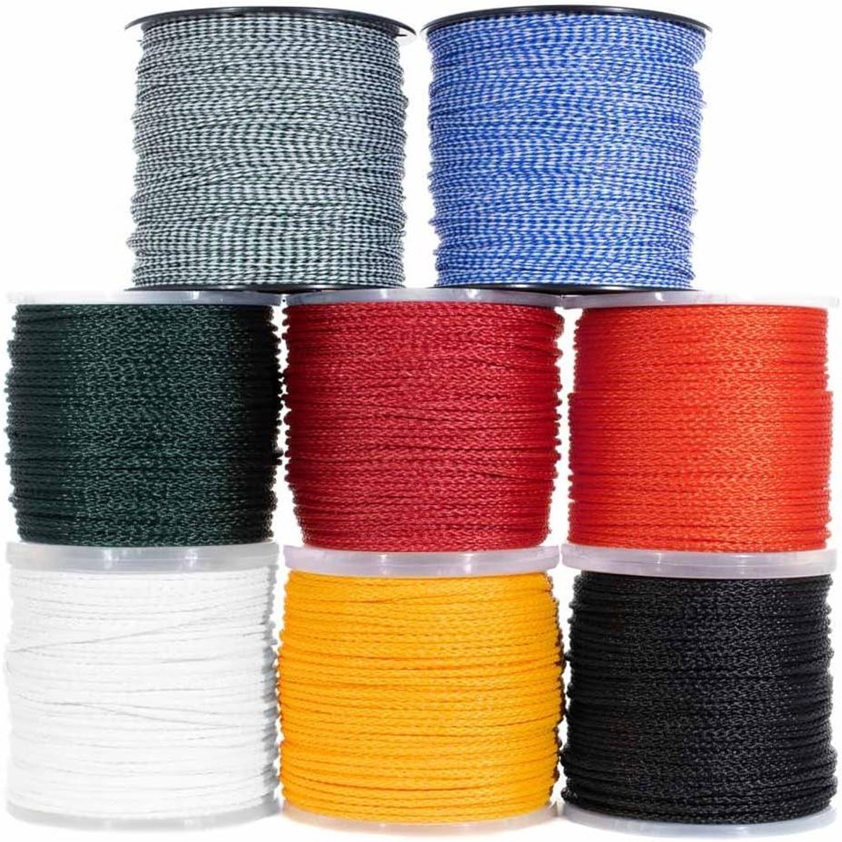 Gevlochten Polypropyleen Touw - Hollow Braid Touw - Afzetting en Markering - Hydrofoob en Weerbestendig - Diverse Diameters en Lengtes