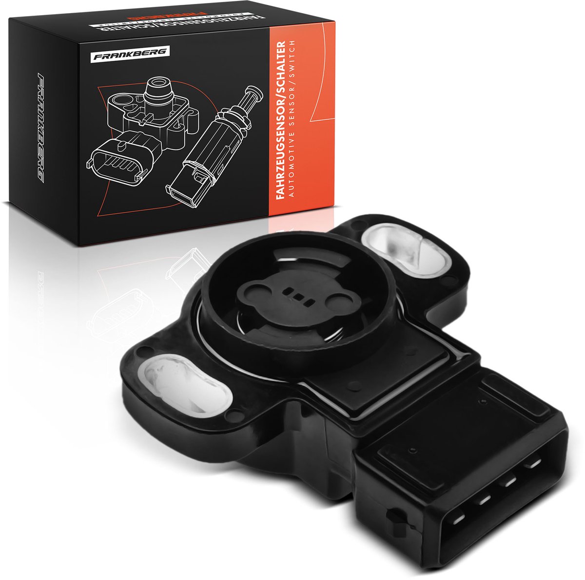 Frankberg 1x gaskleppositiesensor voor Mitsubishi