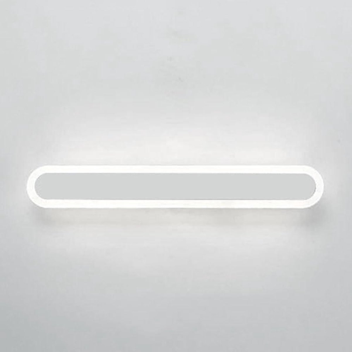 Wandlamp Lange Strip - Lineaire Wandlamp - Moderne Interieurverlichting - Licht in Vier Richtingen - Tot 120 cm - Wit