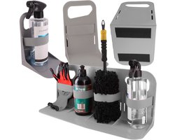 Wobell - Autokofferbak Organizer - 3 Stuks - Grijs - Klittenband Bevestiging