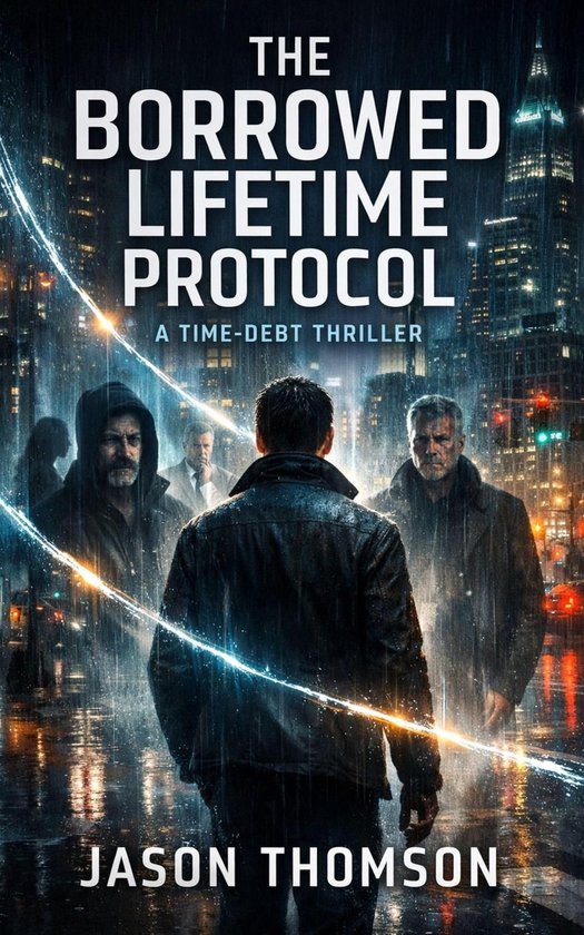The Borrowed Lifetime Protocol: A Time-Debt Thriller - cover