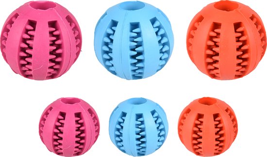 Flamingo - Flamingo Waylen Dental - Speelgoed Honden - Rubber Dental Bal Ass 7cm - 1st - 121055 - 1st - 1pce