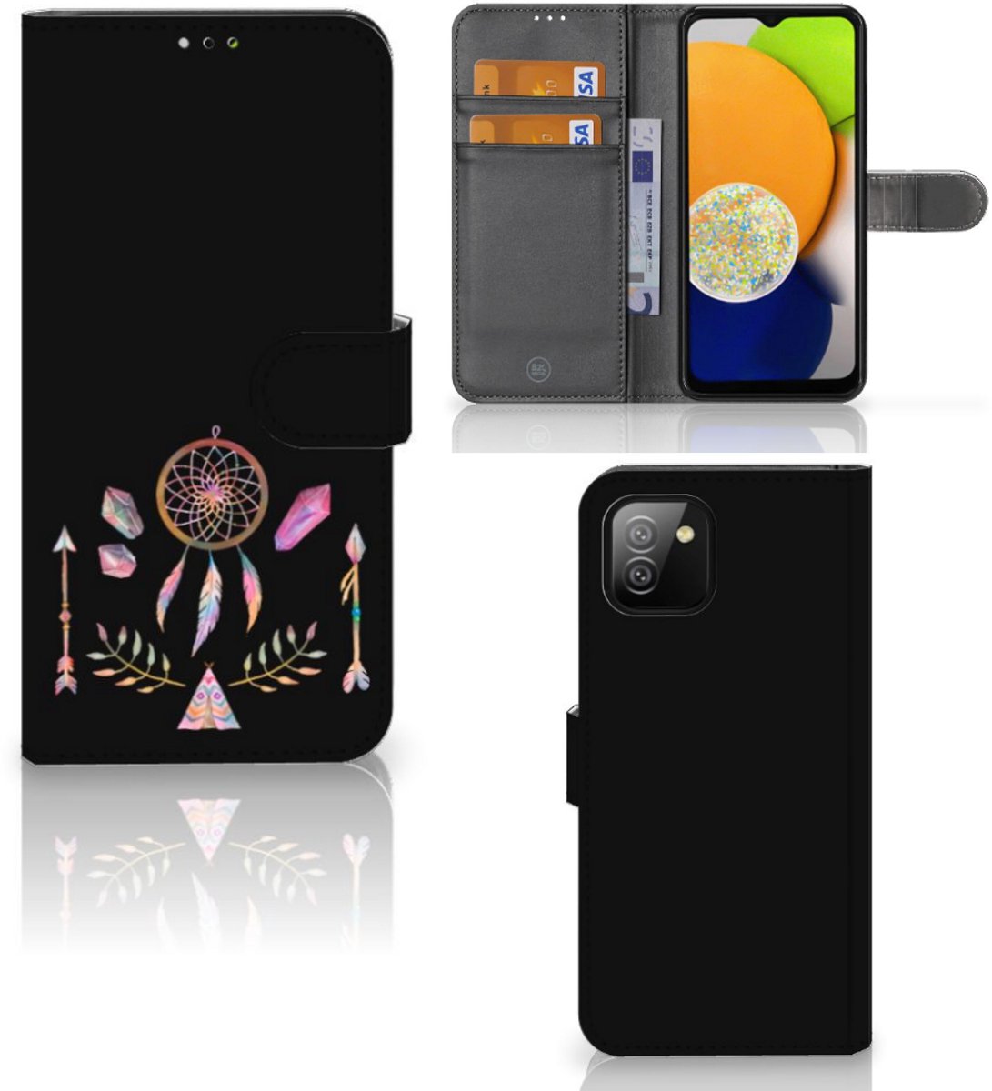 Samsung Galaxy A03 Leuk Hoesje Boho Dreamcatcher
