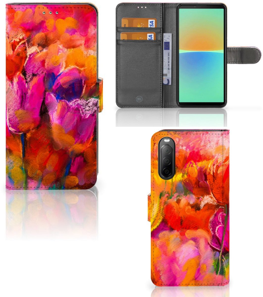 Hoesje Sony Xperia 10 IV Tulips