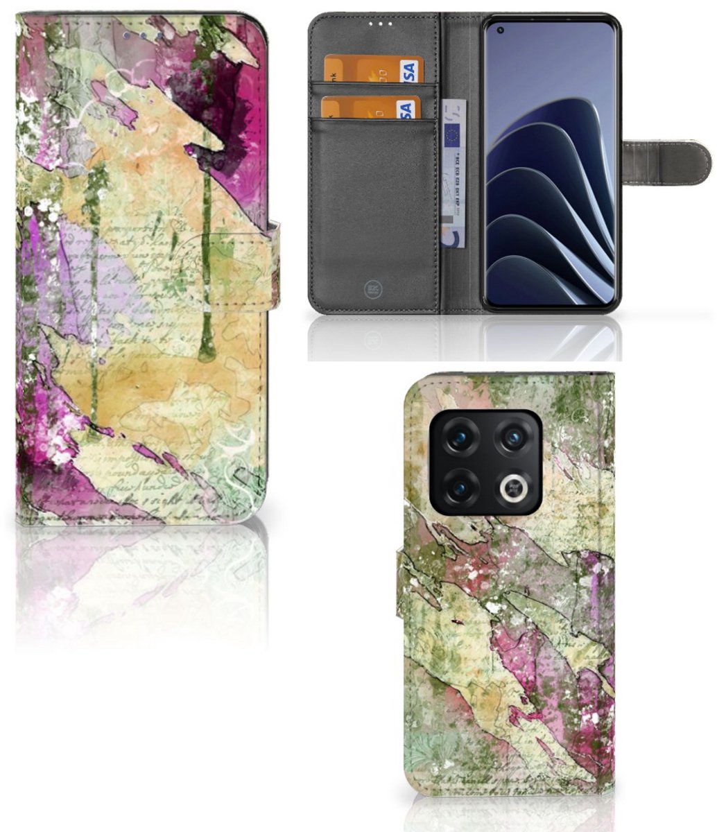 Hoesje OnePlus 10 Pro Letter Painting