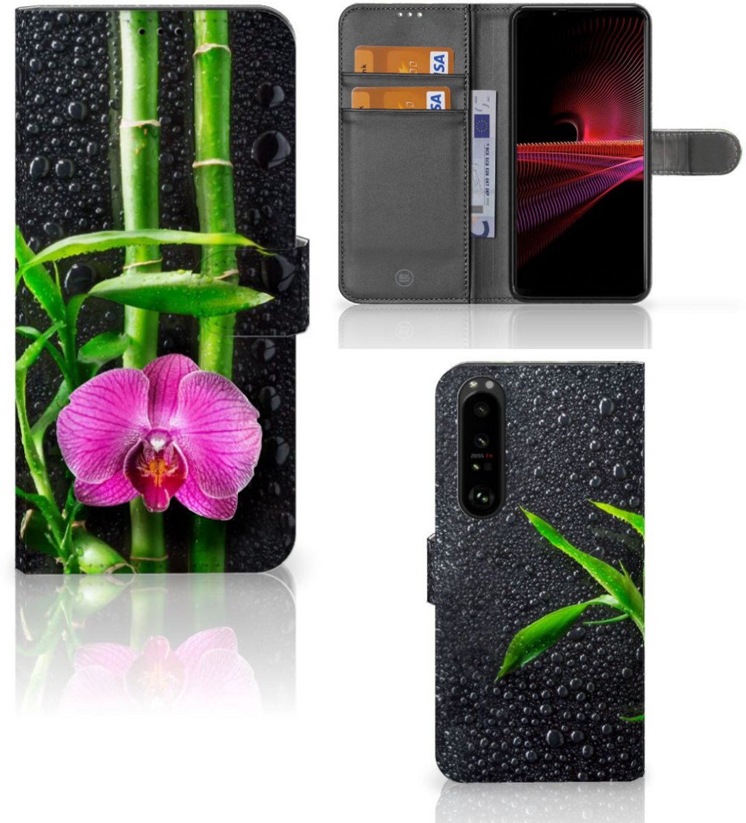 Sony Xperia 1 III Hoesje Orchidee