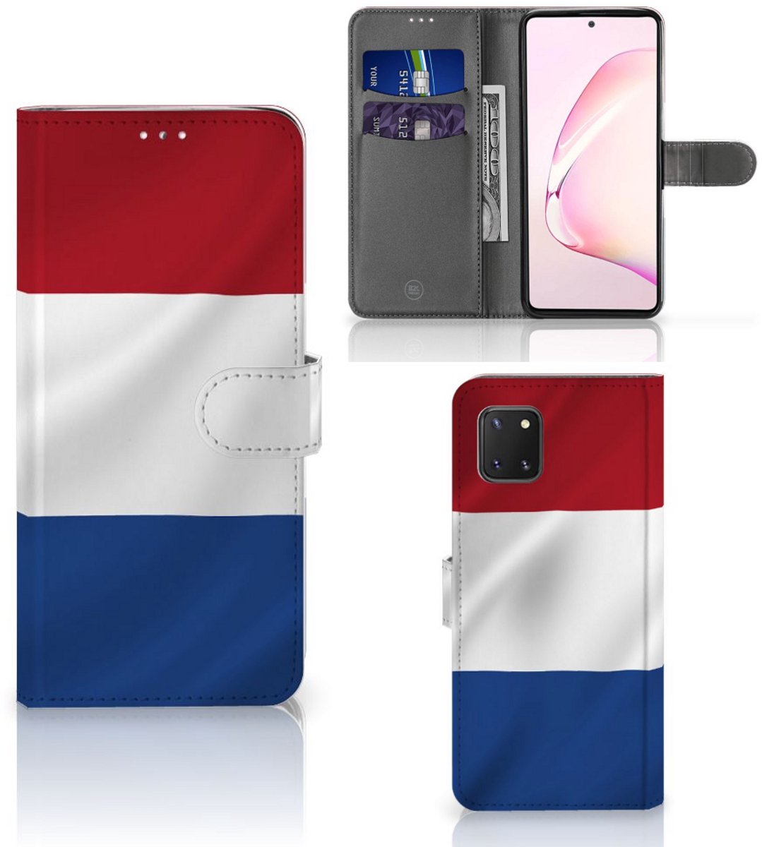 Samsung Note 10 Lite Bookstyle Case Nederlandse Vlag