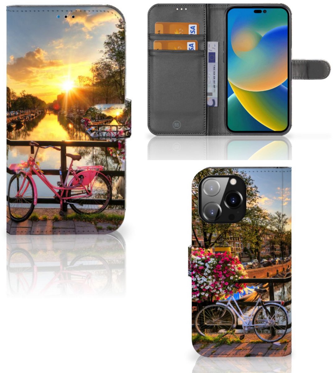 iPhone 14 Pro Max Flip Cover Amsterdamse Grachten