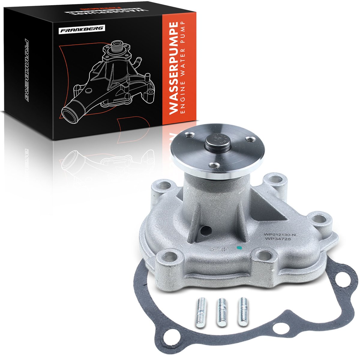 Frankberg 1x Waterpomp koelwaterpomp voor Opel