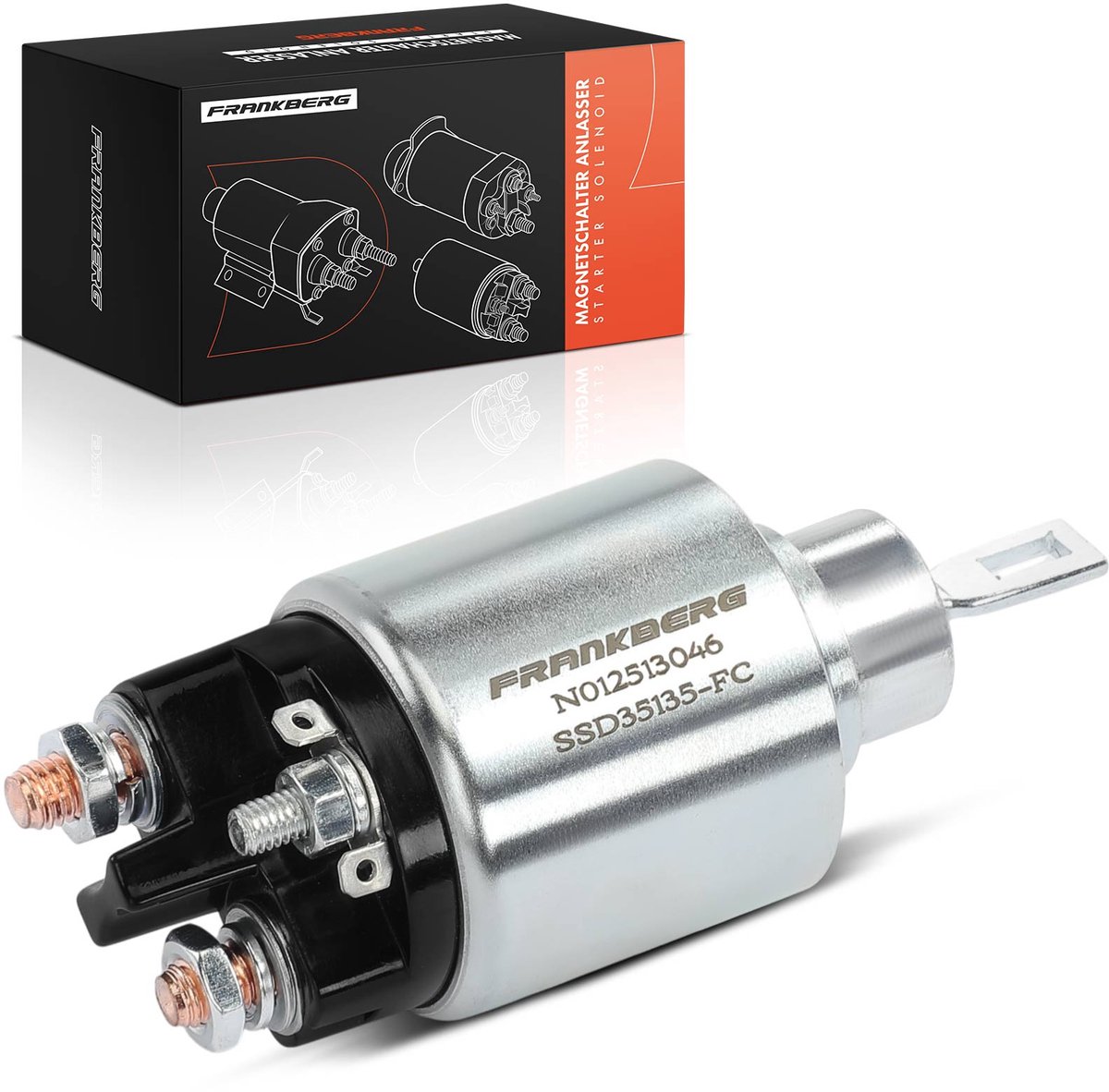 Frankberg 1x Magneetschakelaar Starter voor Iveco