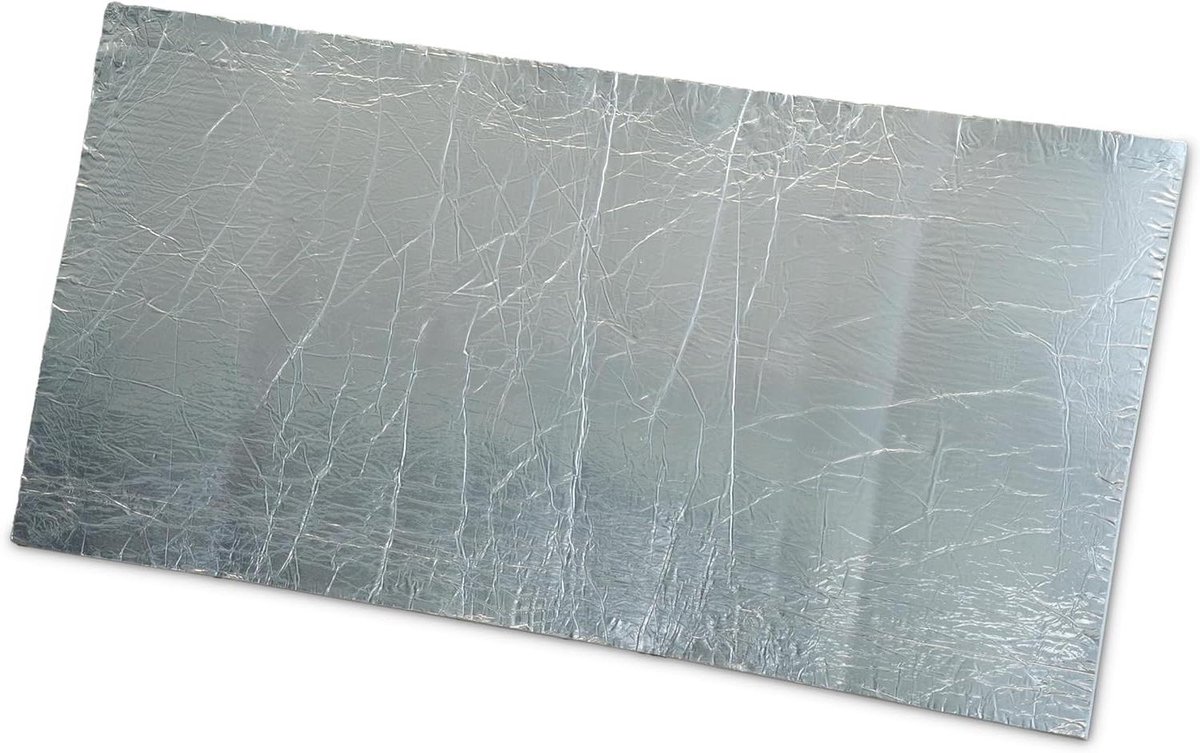 Keramische vezelmat - Hittebestendige mat - Isoleren van kachels - Aluminium silicaatvezel - 1200x600x5 mm - Wit