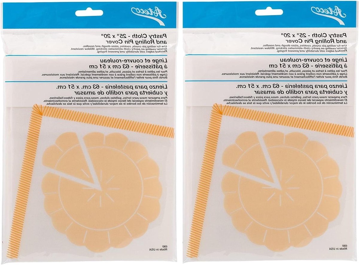Gebak Doek - Deegroller Cover - Bakken Thuis - Stofvrij Werken - 64x51 cm - Wit