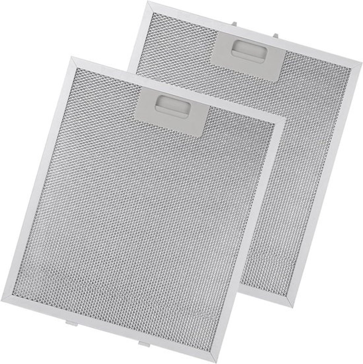 Universeel Aluminium Afzuigkapfilter - 5-Laags - Set van 2 - Geschikt voor Diverse Merken - Afmetingen 320 x 260 mm