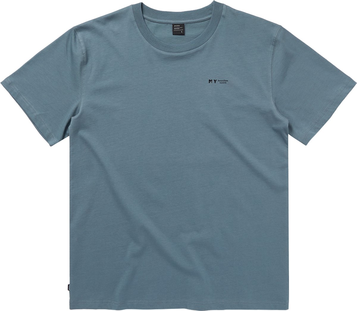 Mystic Center Tee Tidal Blauw
