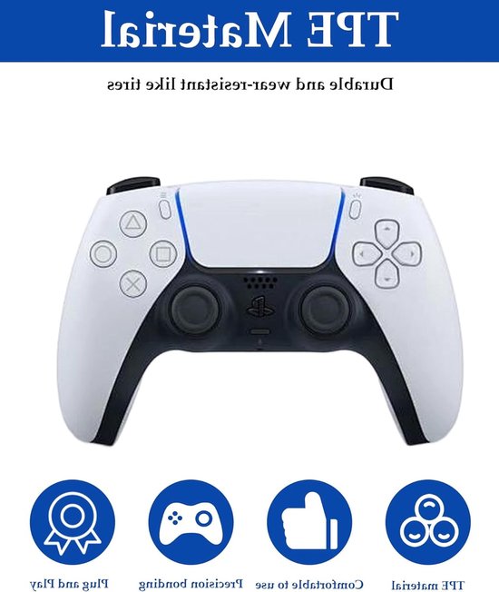 PS5 Joystick-pads set van 10 stuks, zwart, eenvoudig te installeren, beschermt je joysticks, brede compatibiliteit met PS4/PS5/PS5 Edge-controllers. — afbeelding 3