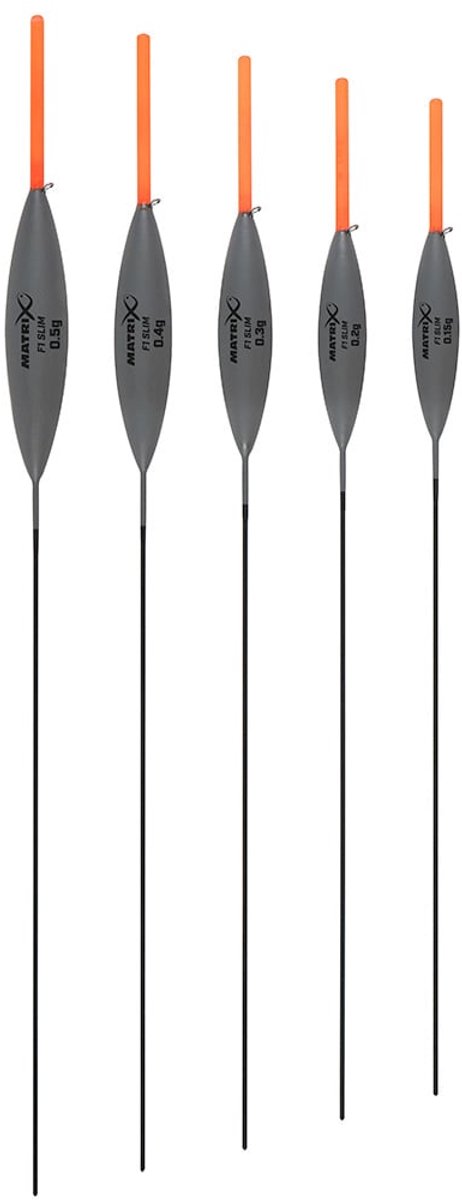 Matrix F1 Slim Pole Float – Slanke Ondiepwater Dobber voor F1’s en Winterkarper - Maat : 0.10g