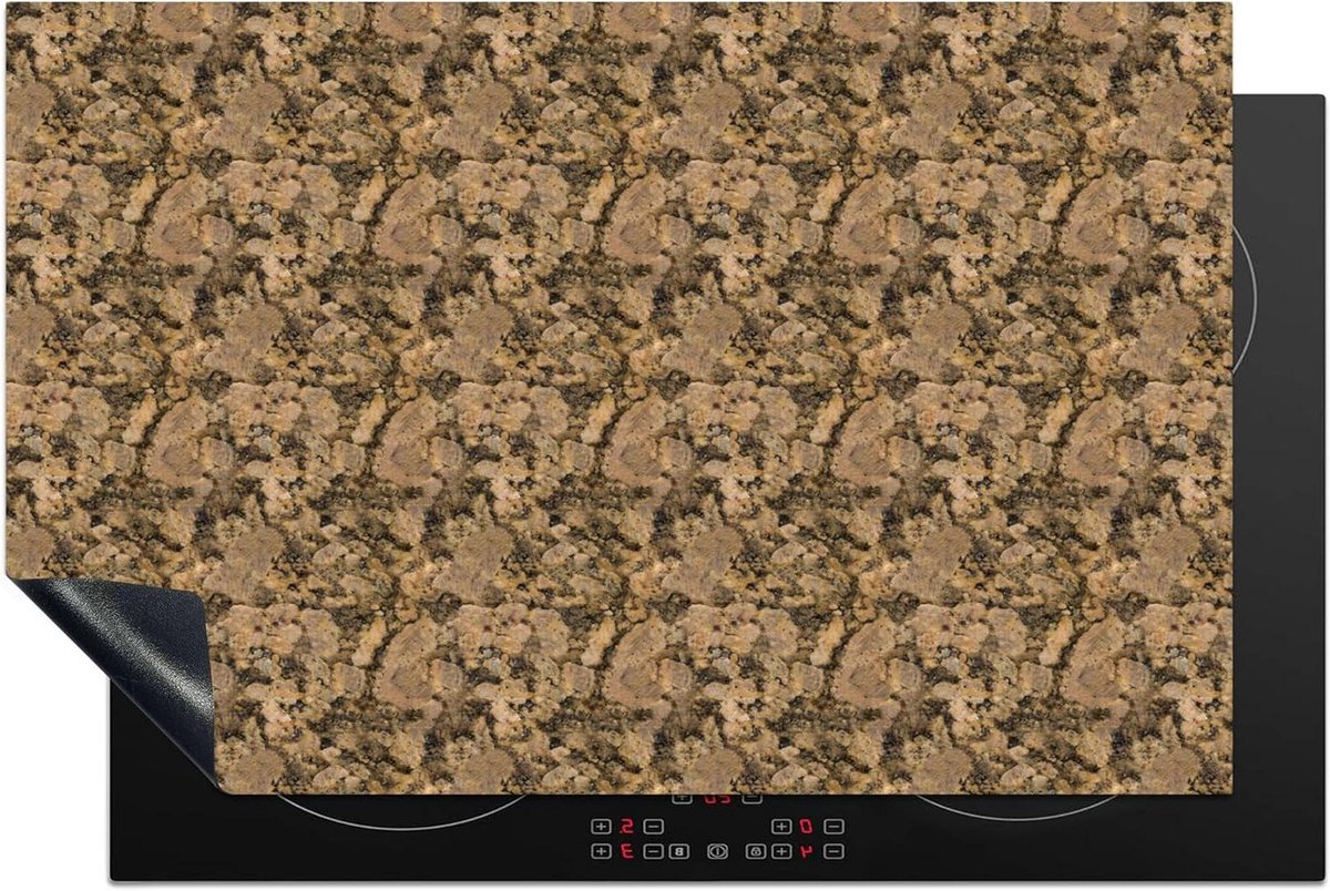 Inductiebeschermer - Kookplaat mat - Keuken verfraaien - Krasvrij oppervlak - 80x52 cm - Multicolor
