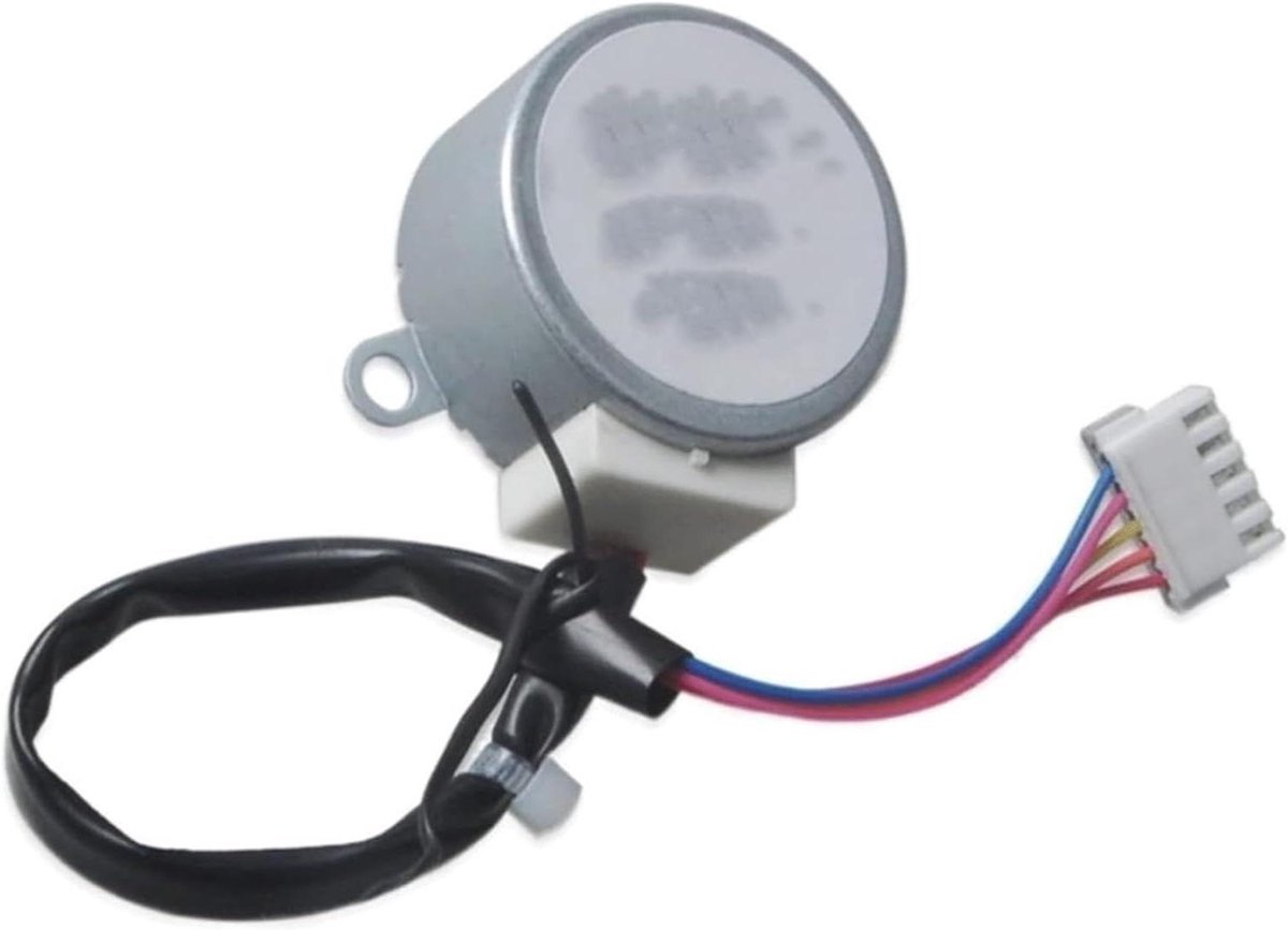 Stappenmotor - Geleidingsmotor - Apparaten Sturen - Duurzaam en Betrouwbaar - 12V - Zilver
