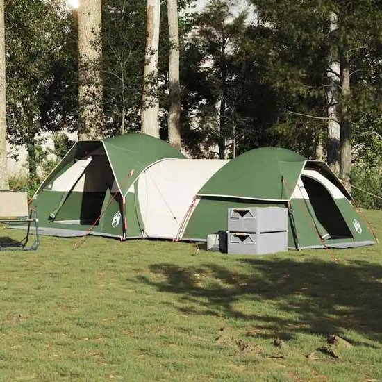 Solayne Tent - Kamperen - Travel - Kampeertent - Familie tent - 4 Seizoenen - Outdoor - lichtgewicht - 287x280 cm - 5 personen - Groen van Solayne Tent — afbeelding 2